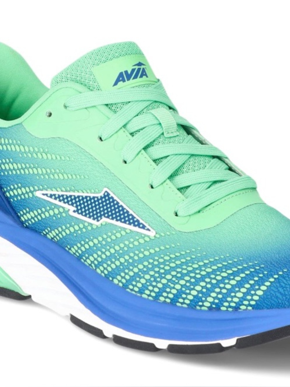 Avia Mint Green and Blue Gradient Performance Running Shoe Men’s size 8